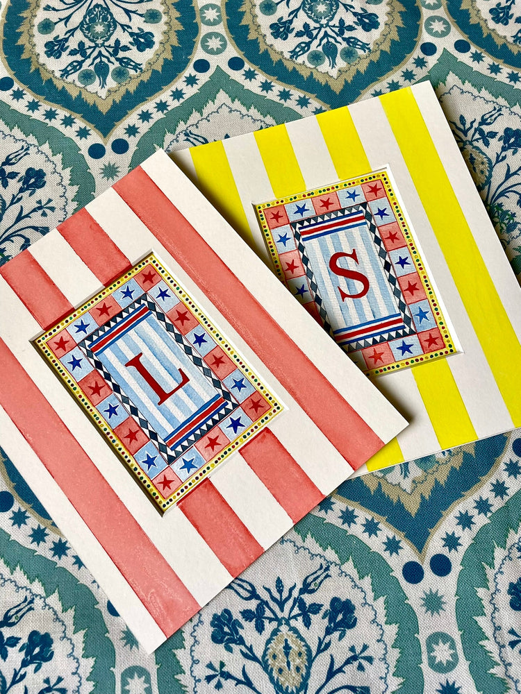 Alphabet Art Originals and Prints